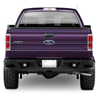 Black Horse® - Armour Super Full Width Black Rear HD Bumper