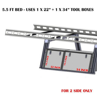 Black Horse® - Base K2 Over Cab Rack