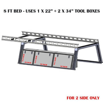 Black Horse® - Base K2 Over Cab Rack