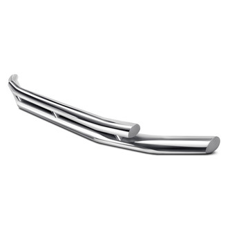Black Horse® - Double Layer Polished Front Runner Bumper Guard