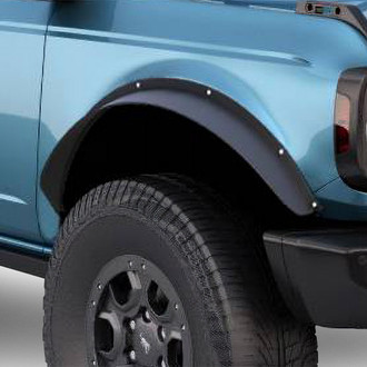 Black Horse® - Flat Black Front Fender Flares