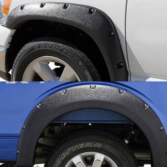Black Horse® - Textured Black Front and Rear Fender Flares