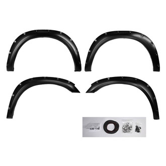 Black Horse® - Bolt-Head Black Front and Rear Fender Flares