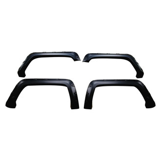 Black Horse® - Bolt-Head Black Front and Rear Fender Flares