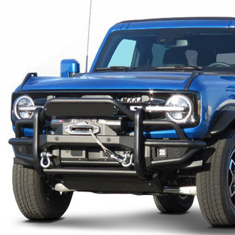Black Horse® - Tubular Black Grille Guard