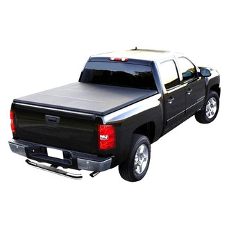 Black Horse® - 3" Round Polished Hitch Step for 2" Receivers