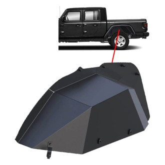 Black Horse® - Black Rear Inner Fender Liners