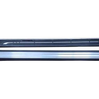 Black Horse® - 5" OEM Replica Black with Chrome Running Boards