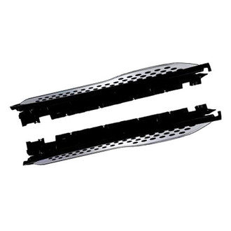 Black Horse® - 5" OEM Replica Black with Chrome Running Boards