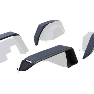 Black Horse® - Front and Rear Fender Flares