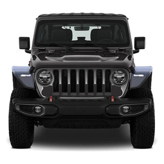 Black Horse® - Front and Rear Fender Flares with Inner Fender Flares Liners