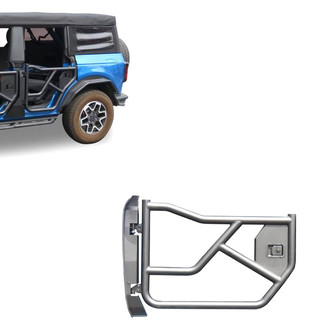 Black Horse® - Black Rear Tubular Doors