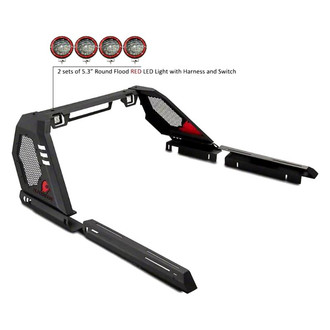 Black Horse® - Vigor Roll Bar Kit with LED Cube Light
