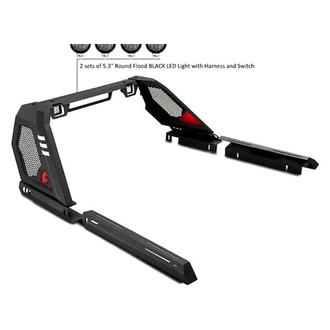 Black Horse® - Vigor Roll Bar Kit with LED Cube Light