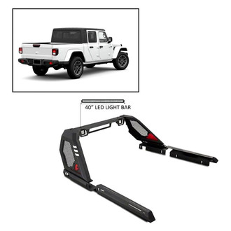 Black Horse® - Vigor Roll Bar Kit with LED Cube Light