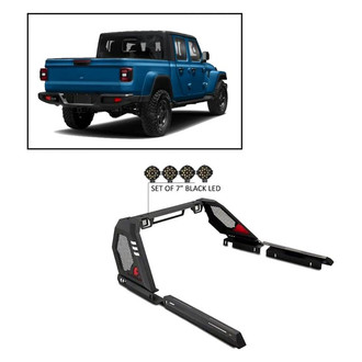 Black Horse® - Vigor Roll Bar Kit with LED Cube Light