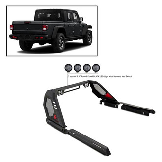 Black Horse® - Vigor Roll Bar Kit with LED Cube Light