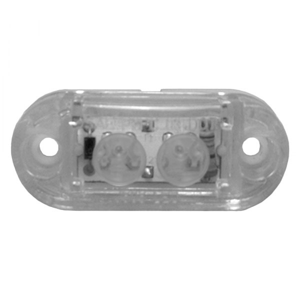 Bluhm® - Euro Series 2.5" Oval Bolt-on Mount LED Clearance Marker Light