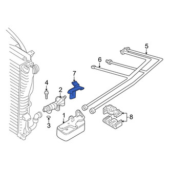 BMW OE - Automatic Transmission Oil Cooler Bracket