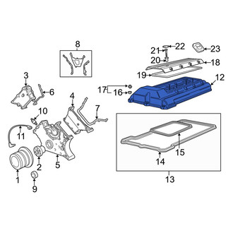BMW OE - Right Lower Engine Valve Cover