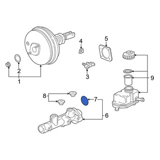 BMW OE - Brake Master Cylinder O-Ring