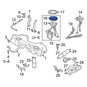 BMW OE - Fuel Pump Tank Seal