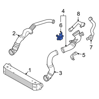 BMW OE - Turbocharger Boost Sensor