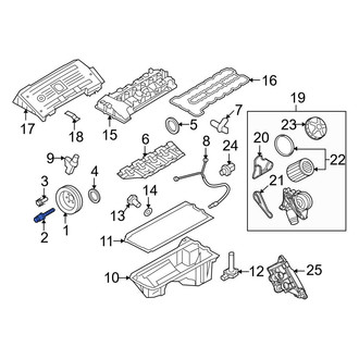 BMW OE - Engine Harmonic Balancer Bolt