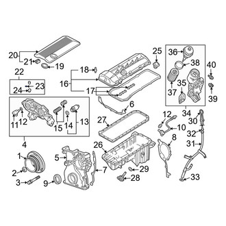 BMW OE - Engine Valve Cover Washer