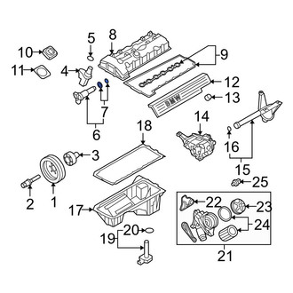 BMW OE - Engine Variable Valve Timing (VVT) Solenoid Seal