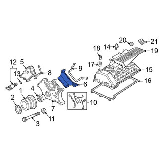 BMW OE - Left Upper Engine Timing Cover