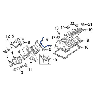 BMW OE - Left Engine Timing Cover Gasket