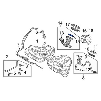 BMW OE - Fuel Pump Tank Seal