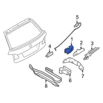 BMW OE - Rear Liftgate Latch