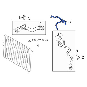 BMW OE - Engine Coolant Overflow Hose