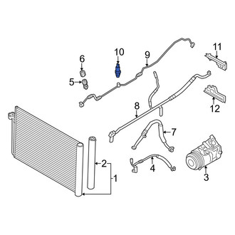 BMW OE - A/C Refrigerant Pressure Sensor