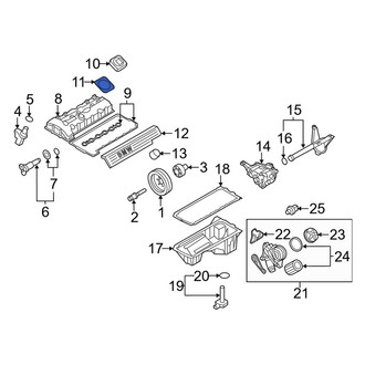 BMW OE - Engine Oil Filler Cap Gasket