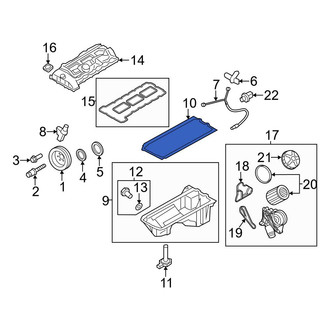 BMW OE - Engine Oil Pan Gasket