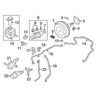 BMW OE - Power Brake Booster Vacuum Sensor