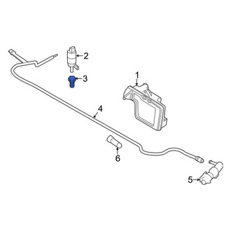 BMW OE - Front Windshield Washer Pump Strainer