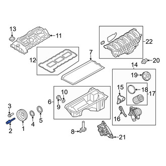 BMW OE - Engine Harmonic Balancer Bolt