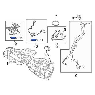 BMW OE - Fuel Pump Tank Seal