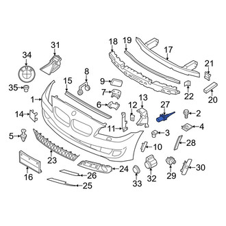 BMW OE - Front Ambient Air Temperature Sensor