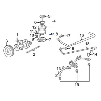 BMW OE - Power Steering Pump Reservoir Bolt