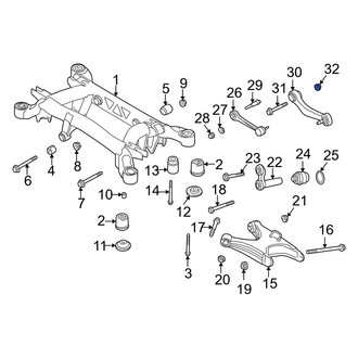 BMW OE - Front Suspension Control Arm Nut