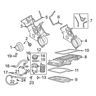 BMW OE - Instrument Panel Air Bag Nut