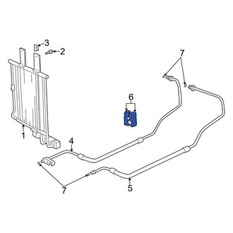 BMW OE - Automatic Transmission Oil Cooler Bracket