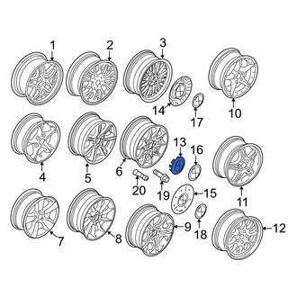 BMW OE - Wheel Cover