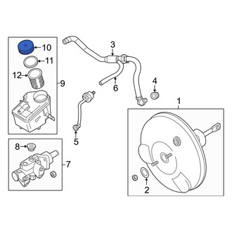 BMW OE - Brake Master Cylinder Reservoir Cap