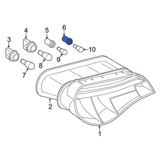 BMW OE - Rear Back Up Light Socket